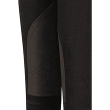 Load image into Gallery viewer, TuffRider Children's Cotton Pull-On Knee Patch Breeches