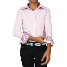 Load image into Gallery viewer, TuffRider Girls ADEY Double Collar Shirt