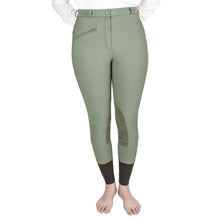 Load image into Gallery viewer, TuffRider Ladies Ribb Knee Patch Breeches