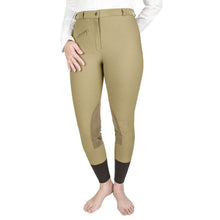 Load image into Gallery viewer, TuffRider Ladies Ribb Knee Patch Breeches