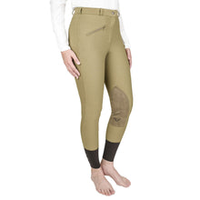 Load image into Gallery viewer, TuffRider Ladies Ribb Knee Patch Breeches