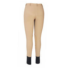 Load image into Gallery viewer, TuffRider Ladies Ribb Lowrise Pull-On Knee Patch Breeches
