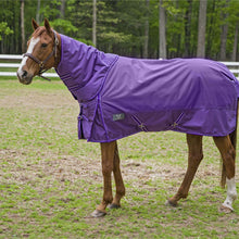 Load image into Gallery viewer, TuffRider 1680 D Super Comfy Winter Ripstop Turnout Blanket Heavy Weight 350 GSM Detachable Neck