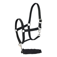 Load image into Gallery viewer, TuffRider Halter And Lead Rope Set With Breakaway Leather