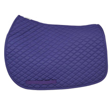 Load image into Gallery viewer, TuffRider Basic All Purpose Horse Riding Saddle Pad | Wither Relief Brushed Underside for Training and Competition