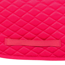 Load image into Gallery viewer, TuffRider Basic All Purpose Horse Riding Saddle Pad | Wither Relief Brushed Underside for Training and Competition