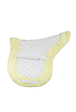 Load image into Gallery viewer, TuffRider Sherpa Fleece Trimmed Shaped Saddle Pad