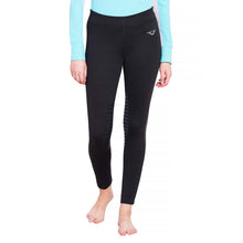 Load image into Gallery viewer, TuffRider Ladies Ventilated Schooling Tights