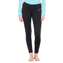 Load image into Gallery viewer, TuffRider Ladies Ventilated Schooling Tights