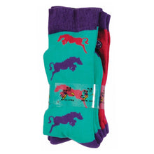 Load image into Gallery viewer, TuffRider Children's Trio Ankle Socks - 3 pack