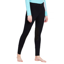 Load image into Gallery viewer, TuffRider Ladies Starter Lowrise Pull-On Knee Patch Breeches