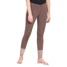 Load image into Gallery viewer, TuffRider Ladies Starter Lowrise Pull-On Knee Patch Breeches