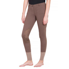 Load image into Gallery viewer, TuffRider Ladies Starter Lowrise Pull-On Knee Patch Breeches