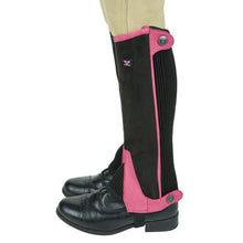Load image into Gallery viewer, TuffRider Children's Keeneland Synthetic Half Chaps