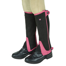 Load image into Gallery viewer, TuffRider Children's Keeneland Synthetic Half Chaps