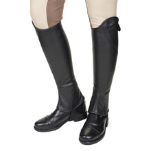 Load image into Gallery viewer, TuffRider Ladies Belmont Leather Half Chaps