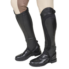 Load image into Gallery viewer, TuffRider Ladies Derby Leather Half Chaps