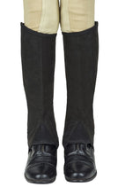 Load image into Gallery viewer, TuffRider Children's Saratoga Synthetic Half Chaps