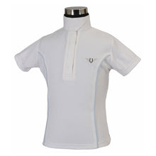 Load image into Gallery viewer, TuffRider Children's Kirby Kwik Dry Short Sleeve Show Shirt