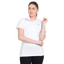 Load image into Gallery viewer, TuffRider Ladies Kirby Kwik Dry Short Sleeve Show Shirt