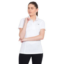 Load image into Gallery viewer, TuffRider Ladies Kirby Kwik Dry Short Sleeve Show Shirt