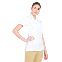 Load image into Gallery viewer, TuffRider Ladies Kirby Kwik Dry Short Sleeve Show Shirt