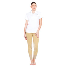 Load image into Gallery viewer, TuffRider Ladies Kirby Kwik Dry Short Sleeve Show Shirt