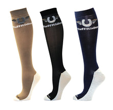 Load image into Gallery viewer, TuffRider Ladies Coolmax Knee Hi Boot Socks - 3 Pack