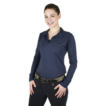 Load image into Gallery viewer, TuffRider Ladies Taylor Long Sleeve Polo
