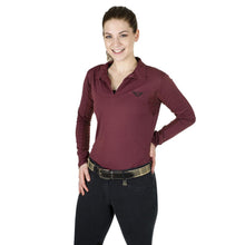 Load image into Gallery viewer, TuffRider Ladies Taylor Long Sleeve Polo