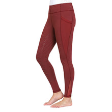 Load image into Gallery viewer, TuffRider Ladies Minerva EquiCool Full Seat Tights