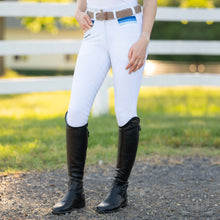 Load image into Gallery viewer, Equine Couture Gradient Extended Knee Patch Breech