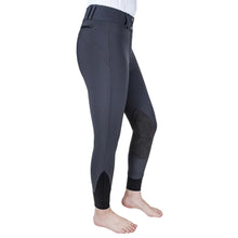 Load image into Gallery viewer, Equine Couture Charlotte Suede Knee Patch Breech