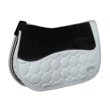 Load image into Gallery viewer, Equine Couture Luxe Saddle Pad with White Sherpa Fleece Lining