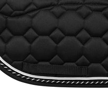 Load image into Gallery viewer, Equine Couture Luxe Saddle Pad with White Sherpa Fleece Lining