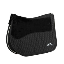 Load image into Gallery viewer, Equine Couture Regal Saddle Pad with White Sherpa Fleece and CoolMax lining