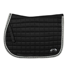 Load image into Gallery viewer, Equine Couture Coolmax Plush White Saddle Pad