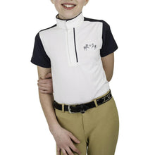 Load image into Gallery viewer, Equine Couture Children'S Magda Equicool Short Sleeve Show Shirt