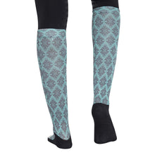 Load image into Gallery viewer, Equine Couture Ladies Tara Technical Padded Knee Hi Boot Socks