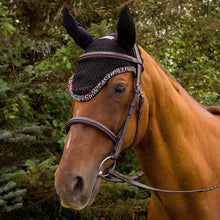 Load image into Gallery viewer, Equine Couture Beaded Fly Bonnet
