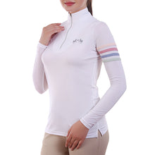 Load image into Gallery viewer, Equine Couture Ladies Gradient IceFil Show Shirt
