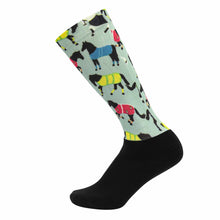 Load image into Gallery viewer, Equine Couture Children'S OTC Boot Socks- All Bundled Up