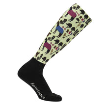 Load image into Gallery viewer, Equine Couture Ladies OTC Boot Socks- Show Day