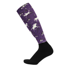Load image into Gallery viewer, Equine Couture Ladies OTC Boot Socks- Cross Country Phase