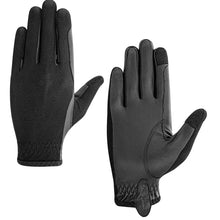 Load image into Gallery viewer, Equine Couture Aerocool Hook and Loop Adjustable Touch Screen Riding Gloves