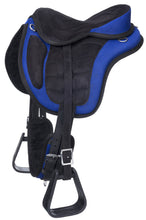 Load image into Gallery viewer, 12" Tough1 Western Treeless Youth Endurance Saddle