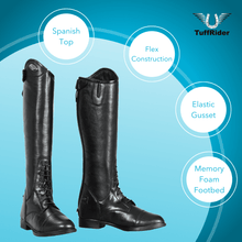 Load image into Gallery viewer, TuffRider Belmont Junior Field Boots