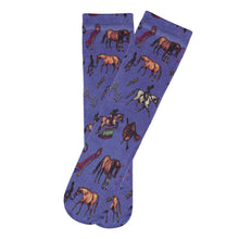 Load image into Gallery viewer, AWST Int'l Children's Lila Hunter Ponies Socks