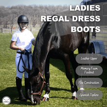 Load image into Gallery viewer, TuffRider Women Leather Regal Dress Boots