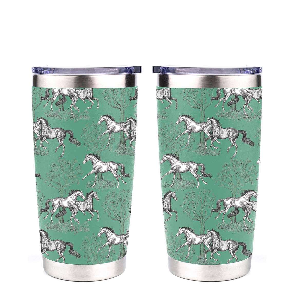 AWST Int'l 20 oz Stainless Steel Tumbler - Lila Toile